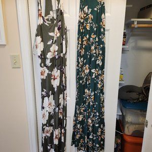 Floral maxi dress